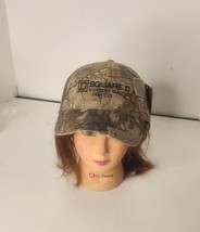 Square D Hat Cap Adjustable Camo Whitetail Deer  Real Tree Cap NEW - £11.86 GBP