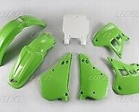 OEM Colors Green UFO Plastics Complete Body Kit For 90-91 Kawasaki KX250... - £129.43 GBP