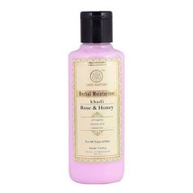Low Cost Khadi Natural Rose Honey Moisturizer 210 ml Ayurvedic Herbal Skin Face - £13.03 GBP