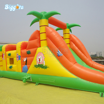 China Factory Outdoor Game Inflatable Obstacle Course Race Game with Blower 