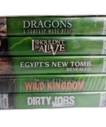 Discovery Channel 5 DVD Set Documentary Dragons Wild Animal Kingdom Vol ... - $18.22