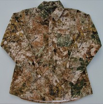 Cabela&#39;s Women&#39;s Zonz Hunting Camouflage Shirt Size Large - £18.09 GBP