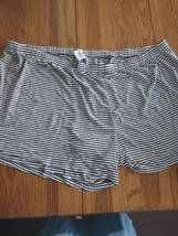 Ambrielle Size 3X Raglan Tee Striped Shorts - £17.40 GBP