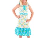 NWT Jelly the Pug Girls Summertime Liz Pineapple Sleeveless Ruffle Dress 3T - £10.38 GBP