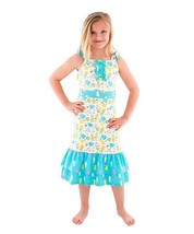 NWT Jelly the Pug Girls Summertime Liz Pineapple Sleeveless Ruffle Dress 3T - £10.35 GBP