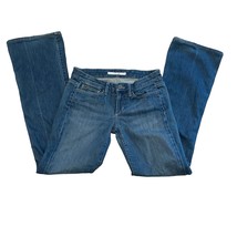 Joe’s Jeans Rocker Low Rise Flare Leg Denim Blue Jeans Size 27 - $32.44