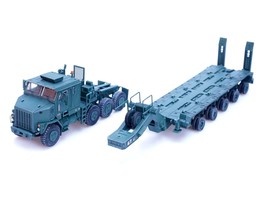 M1070 Heavy Equipment Transporter Army Green "Armor Premium" Series 1/72 Diecast - $2,994.19 MXN