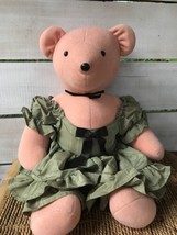 1979 North American Bear Co. Scarlett O&#39;Beara plush 20&quot; tall Gone with the Wind - £26.93 GBP