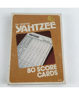 The Original Yahtzee Game Vintage 1980 Milton Bradley Score Cards Instru... - $14.80