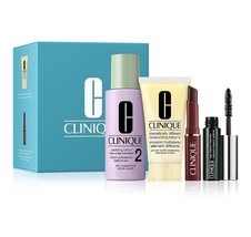 Clinique 4 pc Set, Black Honey Almost Lipstick, DDML, Mascara, Clarifying Lotion - £17.98 GBP