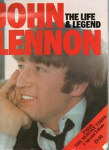 VINTAGE 1980 Sunday Times John Lennon Life &amp; Legend Magazine - £19.45 GBP