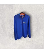 Men’s PGA Gateway Section 1/4 Zip Red Orange Pullover Jacket Pullover La... - $19.97