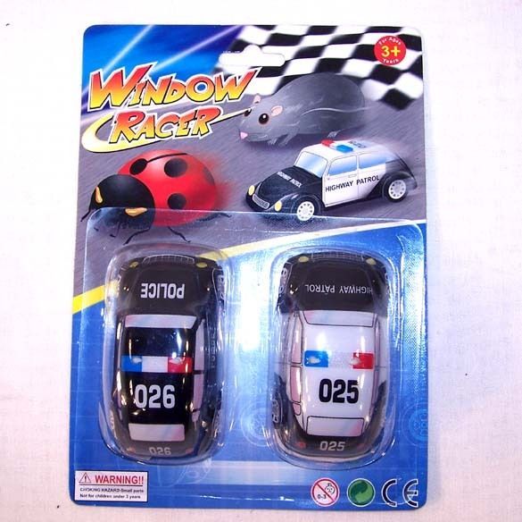 6 set LADY BUG AND CAR WINDOW RACERS kids toys RACE NEW crawling toy new - $6.64