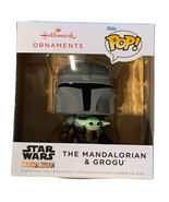 Funko Pop Hallmark 2022 Ornaments Star Wars Mandalorian and Grogu NIB - $18.69