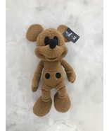 Disney x AE Brown Fleece American Eagle Stuffed Doll Plush Toy Mickey Mo... - £13.87 GBP