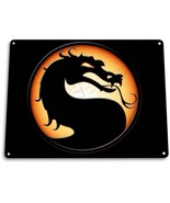 Mortal Kombat Classic Fight Arcade Marquee Game Room Wall Decor Large Me... - £17.34 GBP