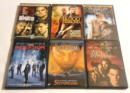 The Departed, Blood Diamond, Gatsby, Inception, Aviator &amp; Man In The Iron Mask - £14.26 GBP