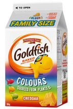 Box of Goldfish Colours Cheddar Crackers Family Pack 750g -Free Shipping - £22.23 GBP