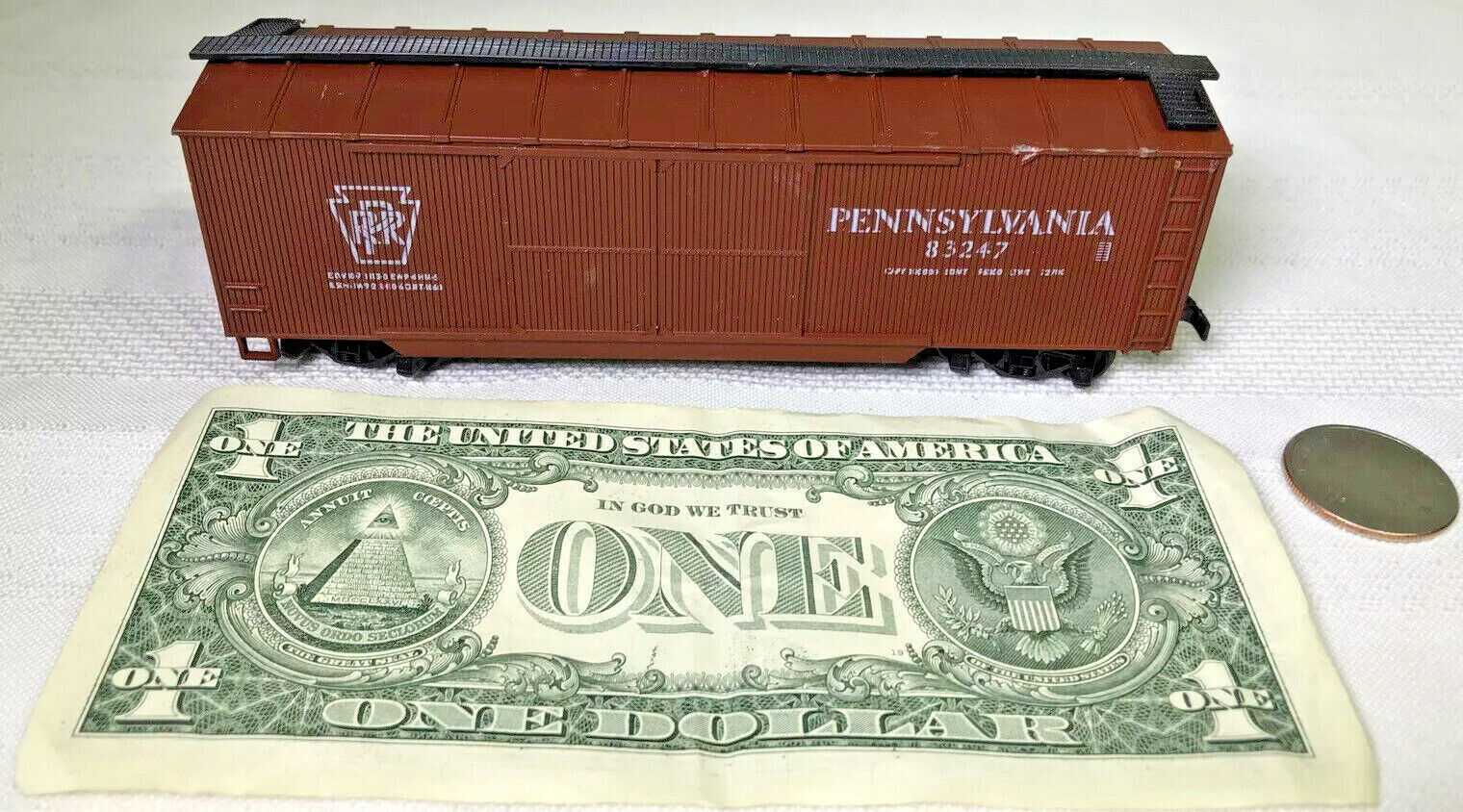 RO CO HO Scale Pennsylvania Freight Car Made in Austria - $9.78