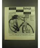 1949 Raleigh Bicycles Ad - Raleigh Britain&#39;s Foremost bicycle - £14.55 GBP