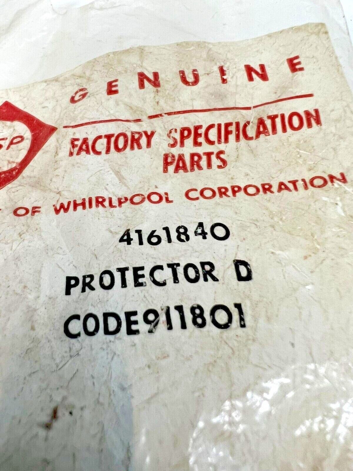 Genuine OEM WHIRLPOOL CORP PROTECTOR 4161840 - $39.60