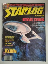 Starlog Magazine #25 August 1979 Star Trek Ray Bradbury Alien Thing Enterprise - £10.22 GBP