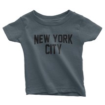 NYC Factory New York City Toddler T-Shirt Screenprinted Charcoal Baby Le... - £9.40 GBP+