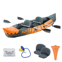 PROMARINE 2 Person Inflatable Kayak Set Blow up Kayak Foldable Paddle Bo... - £312.15 GBP