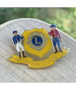 Lions Club Pin Patterson 1978 1983 Lions 2&quot; - $20.75