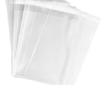 100 4x6&quot; Clear Resealable Cellophane Bags for Candle, Soap, Crafts - £5.98 GBP