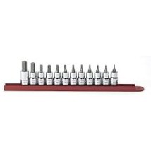 GearWrench 12 Piece 3/8 Inch Drive Hex Bit SAE Socket Set - $2,562.05 MXN