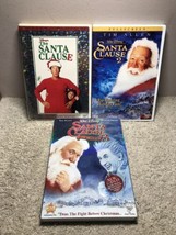 The Santa Clause 1 2 &amp; 3 (DVD Lot 1994 Trilogy) Tim Allen Christmas Comedy - $14.80