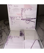 NIB 150 Piece Customizable Wedding Invitation Kit 30 Sets Envelopes RSVP... - $349.15 MXN