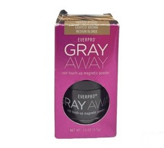 Everpro Gray Away Root Touch-Up Magnetic Powder Lightest Brown/Medium Blonde - £42.47 GBP