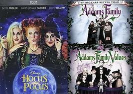 Values Twisted Kooky Disney Hocus Pocus + Addams Family Part 1 &amp; 2 Creepy Movie  - £24.77 GBP