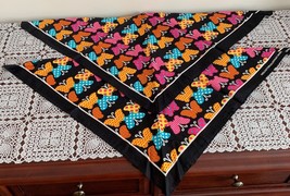 Set of Two Butterfly Design Dog Bandanas MEDIUM LARGE Tie On Scarf Brand... - £8.19 GBP