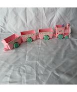  1996 Mattel Barbie Kelly Train Engine &amp; 3 Cars Pink Toy Accessory Set - $20.00