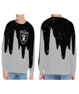 Oakland Raiders Men&#39;s Sweater Pullover Sweatshirt - £27.88 GBP+