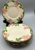 Franciscan Desert Rose  5 Bread &amp; Butter Dishes Oven Safe 1953-1958  6.25 Inches - £21.24 GBP