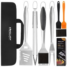 8Pcs Heavy Duty Bbq Grill Tools Set With Extra Thick Stainless Steel Spatula, Fo - £54.34 GBP