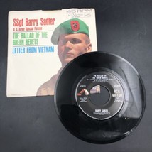 SSgt Barry Sadler - The Ballad Of The Green Berets 7&quot; 45RPM Single RCA 47-8739 - $9.49