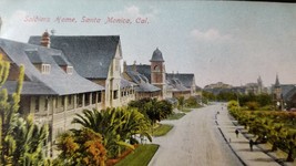 Antique 1909 Postcard SANTA MONICA CALIFORNIA SOLDIER&#39;S HOME Carlin NV C... - £5.30 GBP