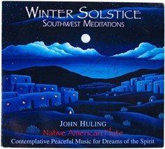 John Huling Winter Solstice Southwest Meditation Signed Cd Native American Flute - £23.35 GBP