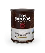 DON FRANCISCO&#39;S 100% COLOMBIA SUPREMO GROUND COFFEE MEDIUM ROAST 12OZ - £13.63 GBP
