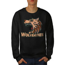 Wellcoda Wolverine Beast Mens Sweatshirt, Basketball Casual Pullover Jumper - £23.73 GBP+