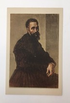 Florence Firenze Italy Art Museum Painting Masterpieces 1930s Card Michelangelo - $14.00