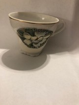 vintage MISSISSIPPI The Magnolia State teacup  souvenir - $7.92