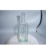 PA2 - 1910&#39;s Richter Pain Expeller New York AQUA 6 1/8&quot; Medicine Bottle - $8.00
