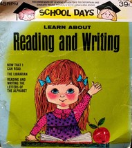 School Days: Learning About Reading and Writing / Peter Pan Players 7&quot; 4... - $2.27