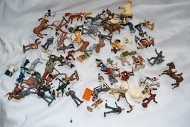 Large lot Britains marx and other figures BITS PART PIECES INCOMPLETE #3 - £48.71 GBP